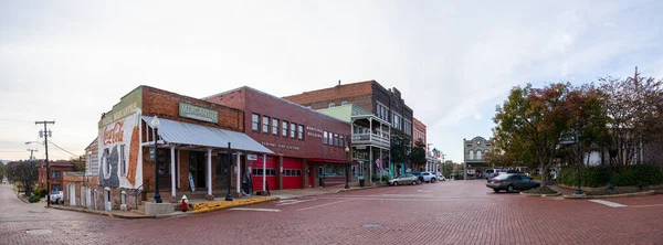 Nacogdoches Texas Noviembre 2019 Vista Del Centro Ciudad Con Sus —  Fotos de Stock