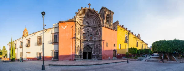 Templo Nuestra Seora Salud Temprano Mañana San Miguel Allende Guanajuato — Foto de Stock