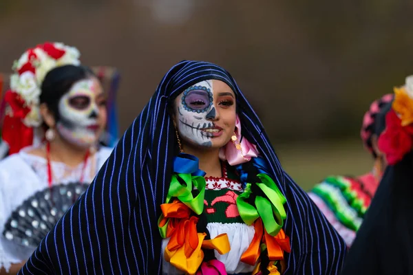 Indianapolis Indiana Usa November 2019 Dag Van Doden Kleine Parade — Stockfoto