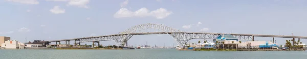 Πανοραμική Θέα Της Γέφυρας Harbor Στο Corpus Christi Τέξας Ηπα — Φωτογραφία Αρχείου