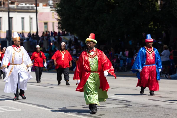 Indianápolis Indiana Eua Setembro 2019 Circle City Classic Parade Members — Fotografia de Stock