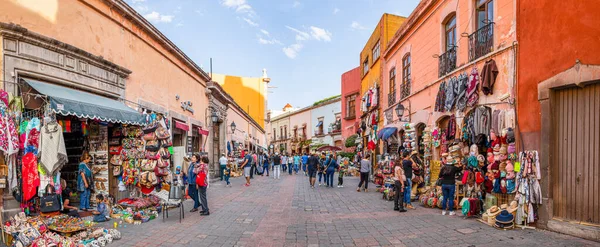 Santiago Querétaro Querétaro México Noviembre 2019 Gente Disfrutando Del Día — Foto de Stock