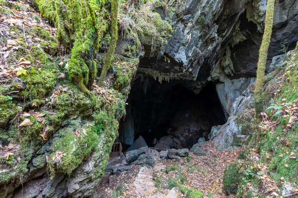 メキシコのタマウリパス州エル シエロにあるラ クエバ アグアとして知られる大きな洞窟 — ストック写真