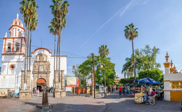 San Pedro Tlaquepaque Jalisco México Novembro 2019 Uma Estátua Juan — Fotografia de Stock
