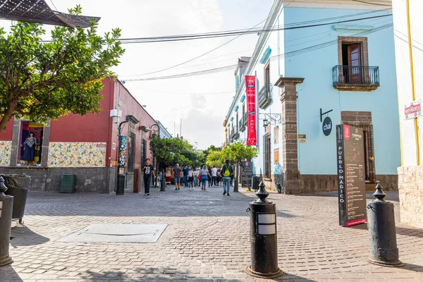 San Pedro Tlaquepaque Jalisco México Noviembre 2019 Locales Turistas Exploran — Foto de Stock