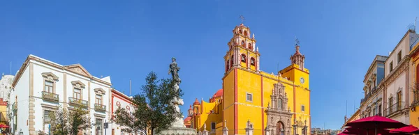 Veduta Della Cattedrale Guanajuato Viale Benito Juarez Messico — Foto Stock