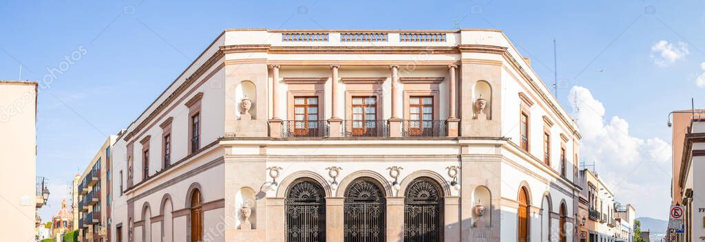 The old Republic Theatre building, in the Mexican city of Santiago De Queretaro, Queretaro State