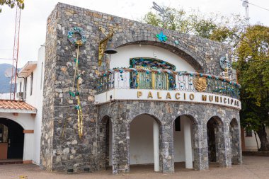 Gomez Farias, Tamaulipas, Meksika - 26 Aralık 2018: Küçük Belediye Sarayı