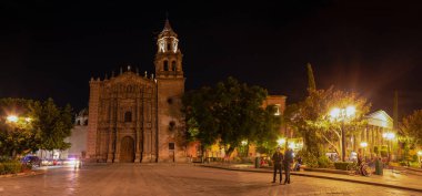Templo de Nuestra Seora del Carmen, Plaza del Carmen, San Luis Potosi, Meksika.