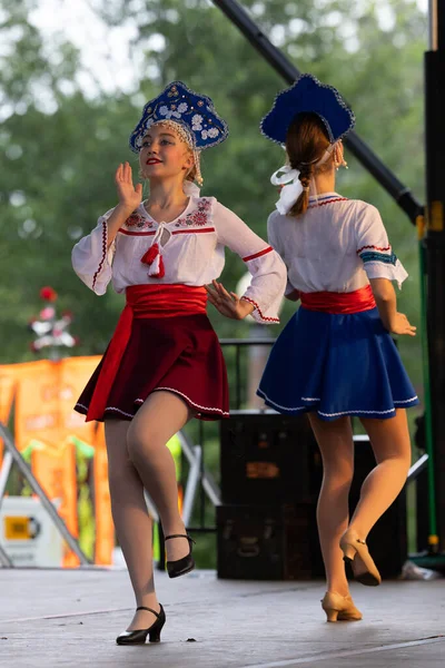 Louis Missouri Usa Sierpnia 2019 Festiwal Narodów Tower Grove Park — Zdjęcie stockowe