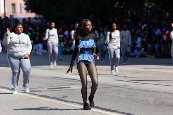 Indianapolis Indiana Usa September 2019 Circle City Classic Parade Members — Stock Photo, Image