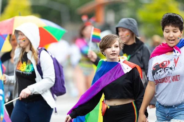 Cincinnati Ohio Usa Juni 2019 Die Cincinnati Pride Parade Bei — Stockfoto