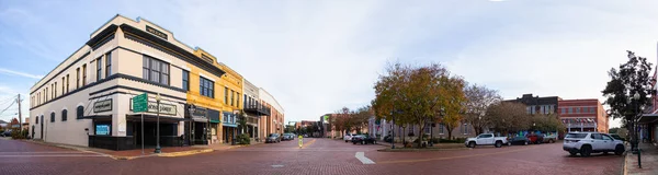 Nacogdoches Texas Noviembre 2019 Vista Del Centro Ciudad Con Sus — Foto de Stock