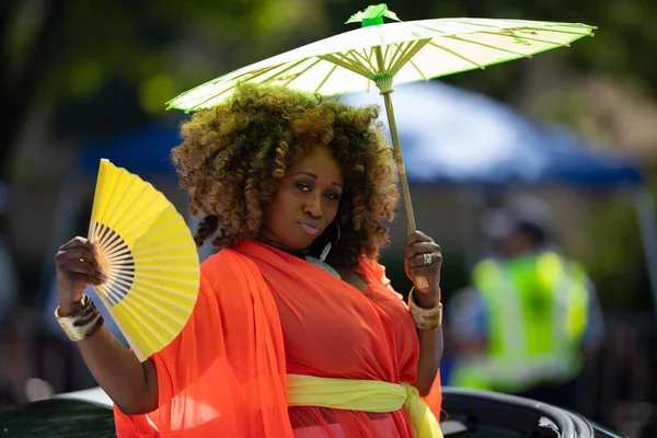 Chicago Illinois Usa August 2019 Bud Billiken Parade Grand Marshal — Stock Photo, Image