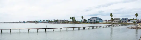 Città Rockport Sulla Costa Del Golfo Del Messico Texas Stati — Foto Stock