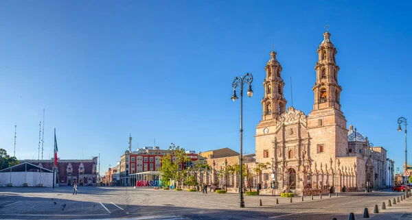 Kathedrale Basilika Nuestra Seora Asuncin Aguascalientes Bundesstaat Aguascalientes Mexiko — Stockfoto