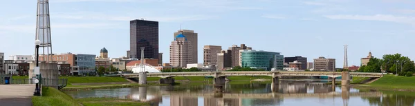 Dayton City Delstaten Ohio Förenta Staterna Sett Utifrån Deeds Point — Stockfoto
