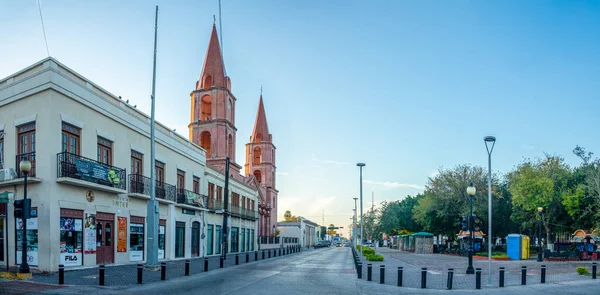 Matamoros Tamaulipas États Unis Novembre 2019 Vue Bas Rue Cinco — Photo