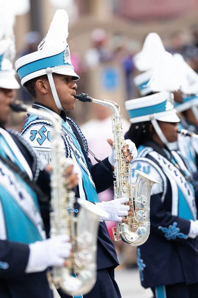 Indianapolis Indiana Eua Setembro 2019 Circle City Classic Parade Membros — Fotografia de Stock