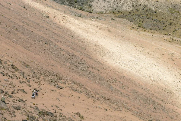 Die Vulkanischen Krater Des Mount Kenya Kenia — Stockfoto