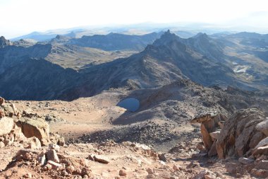 Mount Kenya Milli Parkı, Kenya'nın volkanik manzara