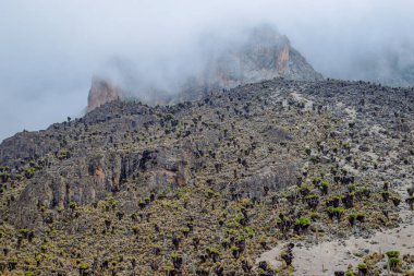Mount Kenya, Kenya'nın volkanik manzara