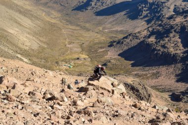 Mount Kenya, Kenya'nın volkanik manzara