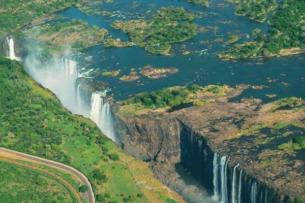 Victoria Falls Air Zimbabwe — Stock Photo, Image