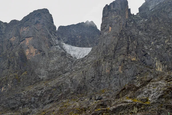 Gletsjers Mount Stanley Vanaf Elena Hut Mount Stanley Hoogste Berg — Stockfoto