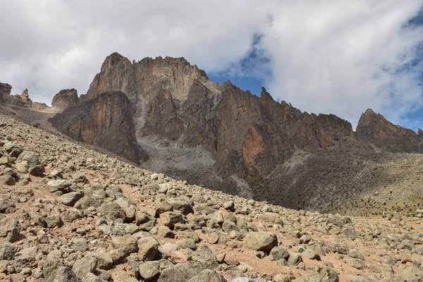 Mount Kenya, Kenya'nın volkanik manzara