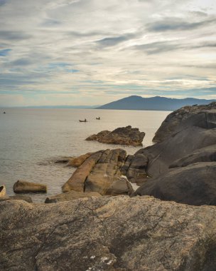 Sahilde gün batımı, Kande Sahili, Malawi