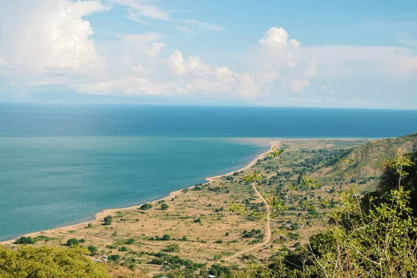 Gökyüzüne karşı manzara gölü, Malavi Gölü, Malawi