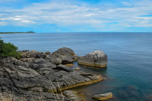 Jezioro Malawi Malawi Kande Beach Jezioro Malawi — Zdjęcie stockowe