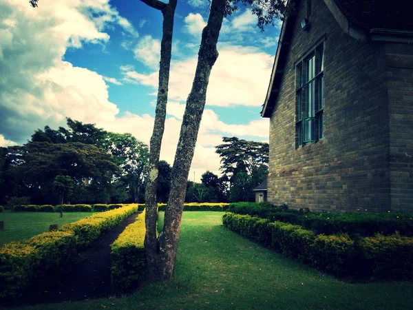 Historisk Byggnad Landsbygden Kenya Lord Egerton Castle Nakuru Kenya — Stockfoto