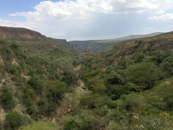 Gorges Panoramiques Parc National Hell Gate Naivasha Tanzanie — Photo