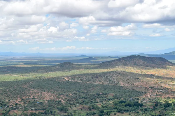 Живописные Горные Ландшафты Танзании Горы Жоро Орок Наманге Кения — стоковое фото