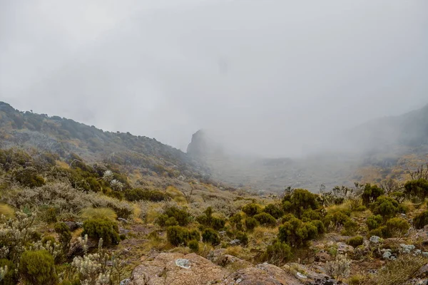 Paisagens Vulcânicas Panorâmicas Cordilheira Aberdare Quênia — Fotografia de Stock