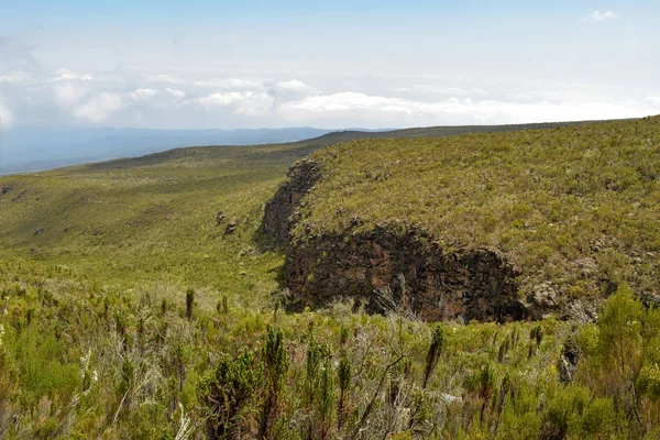 Landschaftliche Berglandschaften Gegen Den Himmel Kilimandscharo Tansania — Stockfoto