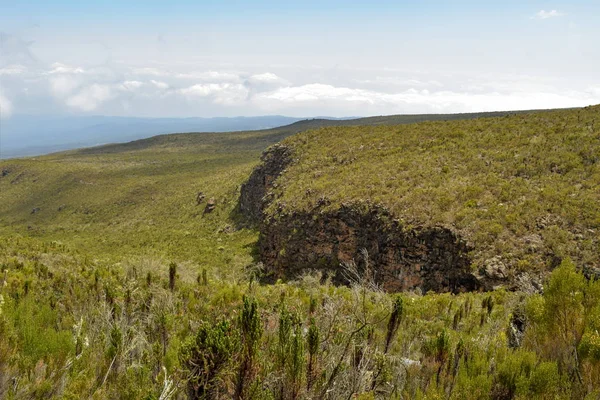 Natursköna Bergslandskap Mot Himlen Kilimanjaro Berg Tanzania — Stockfoto