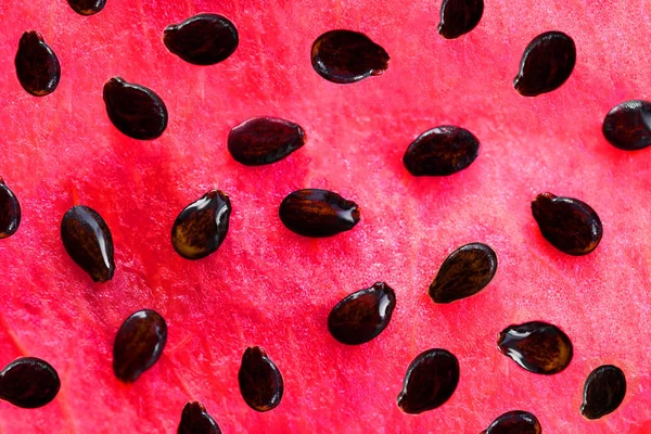 Seamless Ripe Watermelon Texture Close — Stock Photo, Image