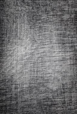 Grunge koyu gri arka plan ile tahıl ve çizikler