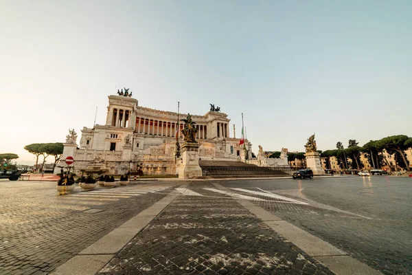 威尼斯广场 维克多 伊曼纽尔纪念碑 意大利 — 图库照片