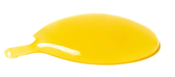 Honigfleck Isoliert Auf Weißem Hintergrund — Stockfoto