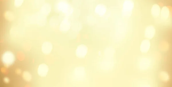 金色圣诞散景背景与雪花和金色闪闪发光的散景明星 一张闪亮的节日贺卡 抽象的发光模糊的光 — 图库照片