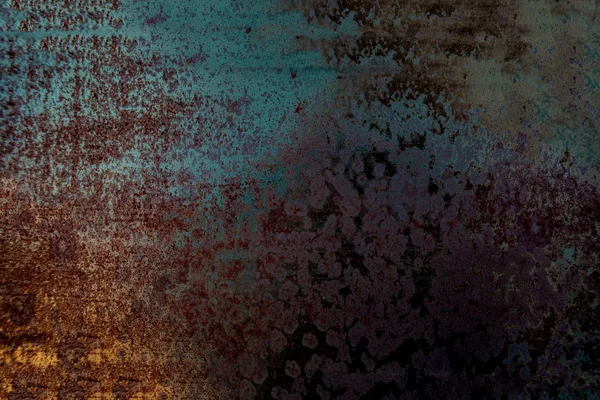 Rust Metal Textured Wall Background Scratches — Stock Photo, Image