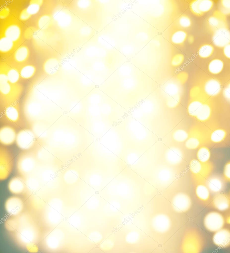 Abstract background with sparkling bokeh lights
