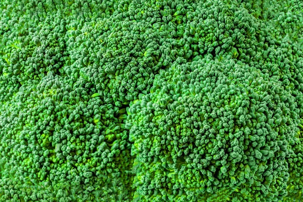 Broccoli sfondo strutturato. Broccoli freschi vegetali — Foto Stock