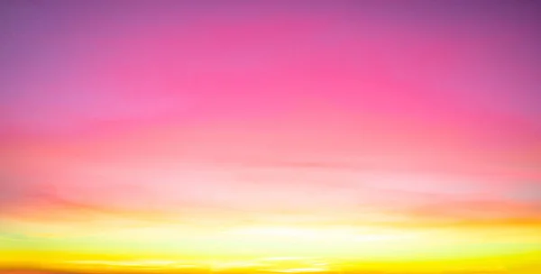 Fondo Rosa Del Cielo Atardecer Hermoso Panorama Del Cielo Brillante — Foto de Stock