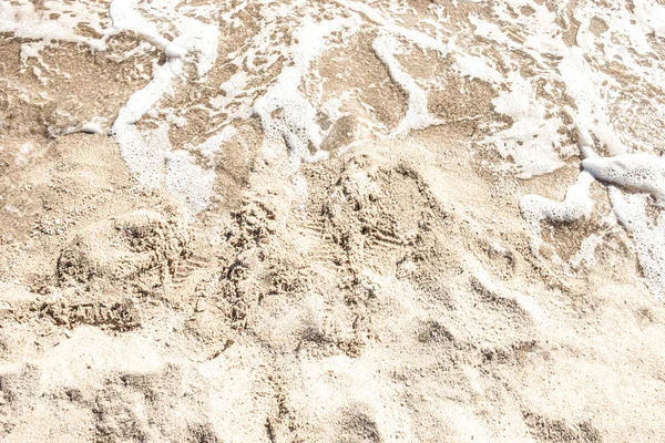 Пісочний фон. Літній піщаний пляж. Концепція відпустки — стокове фото