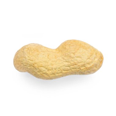  Fıstık beyaz arka planda izole edilmiş. Kurutulmuş fıstık yakın plan.